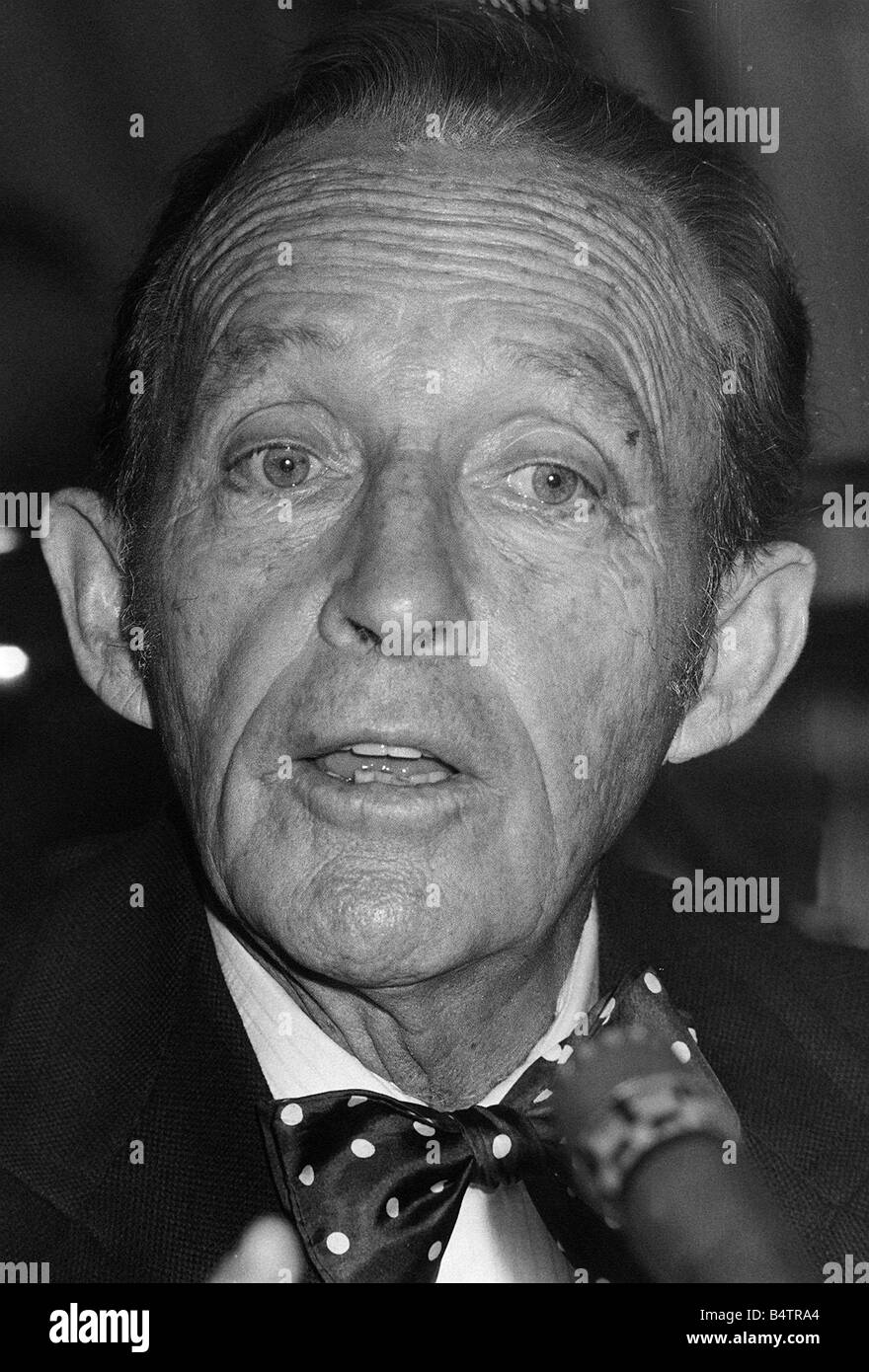 Bing Crosby 1977 Banque D'Images
