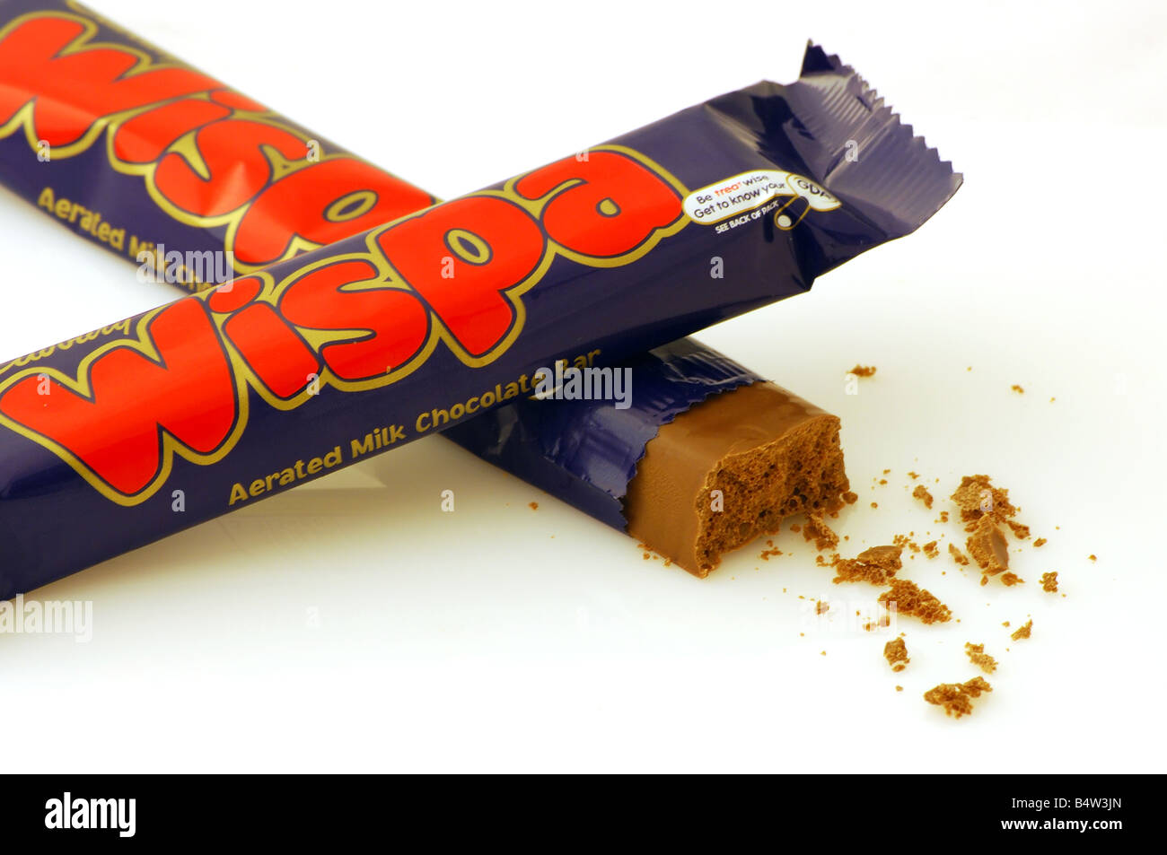 Wispa barres Banque D'Images