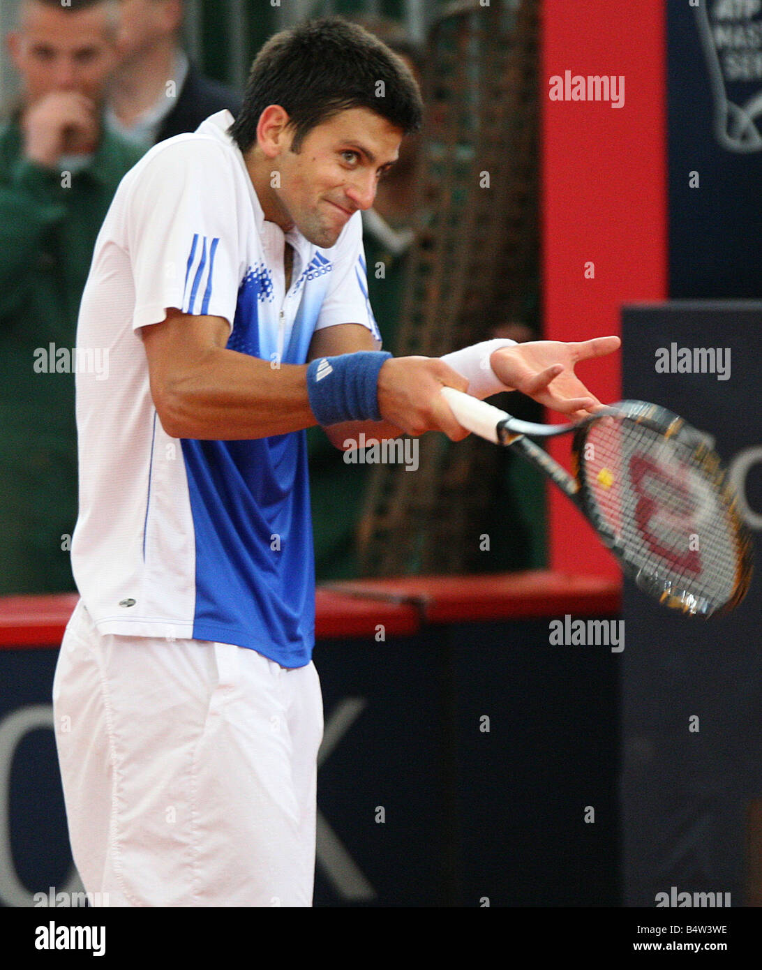 Novak Djoković de Belgrade, Serbie, Numéro 3 tennis player Banque D'Images Novak Djoković de Belgrade, Serbie, Numéro 3 tennis player Banque D'Images