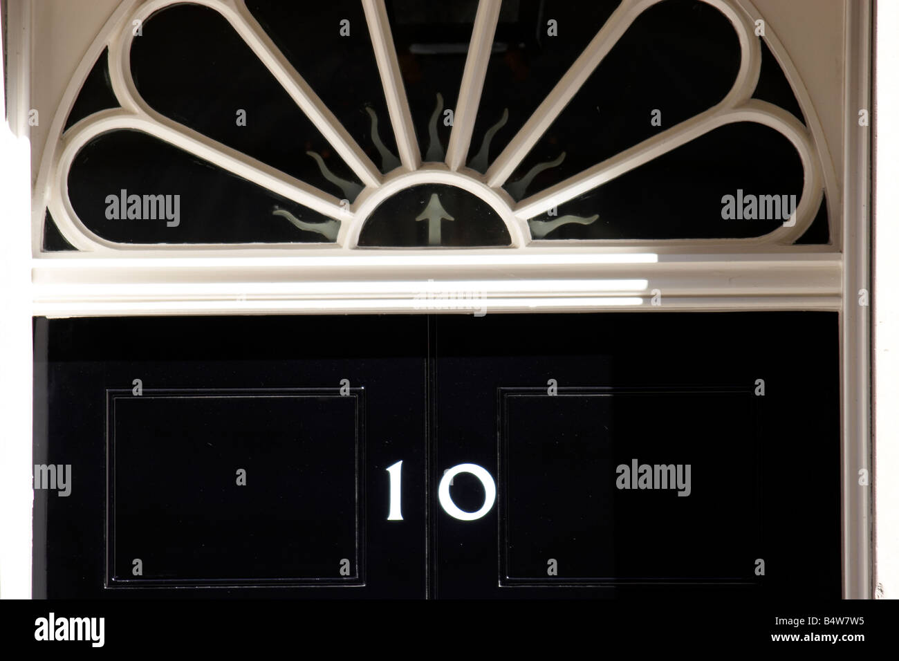 Numéro 10 Downing Street accueil du Premier ministre britannique City of Westminster SW1 London England Banque D'Images