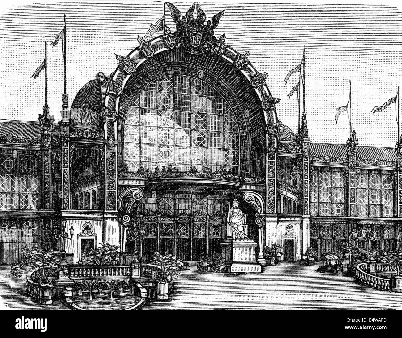 Expositions, exposition mondiale, Paris, 1.5.1878 - 10.11.1878, Banque D'Images