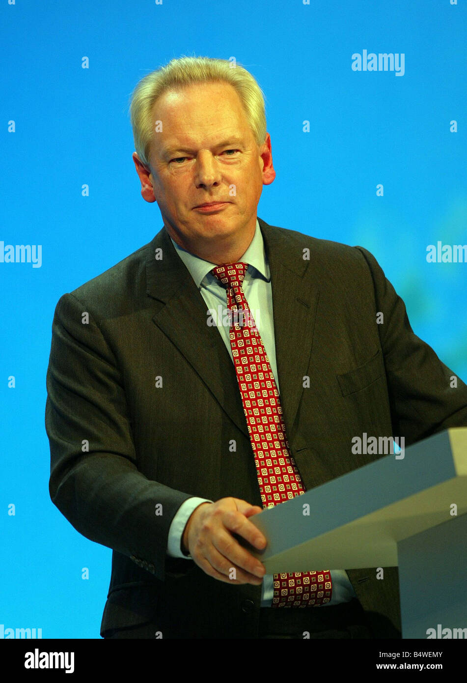 Francis Maude conservateur président conservateur en octobre 2006 Conférence Banque D'Images