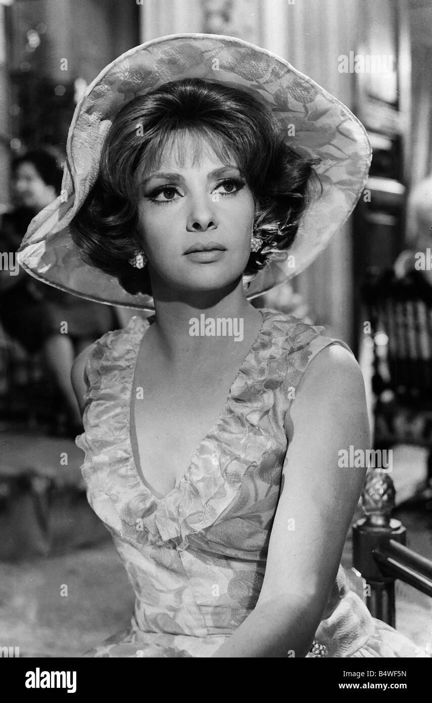 Gina Lollobrigida Actrice Italienne Dans Les Années 1960 Photo Stock Alamy 8259