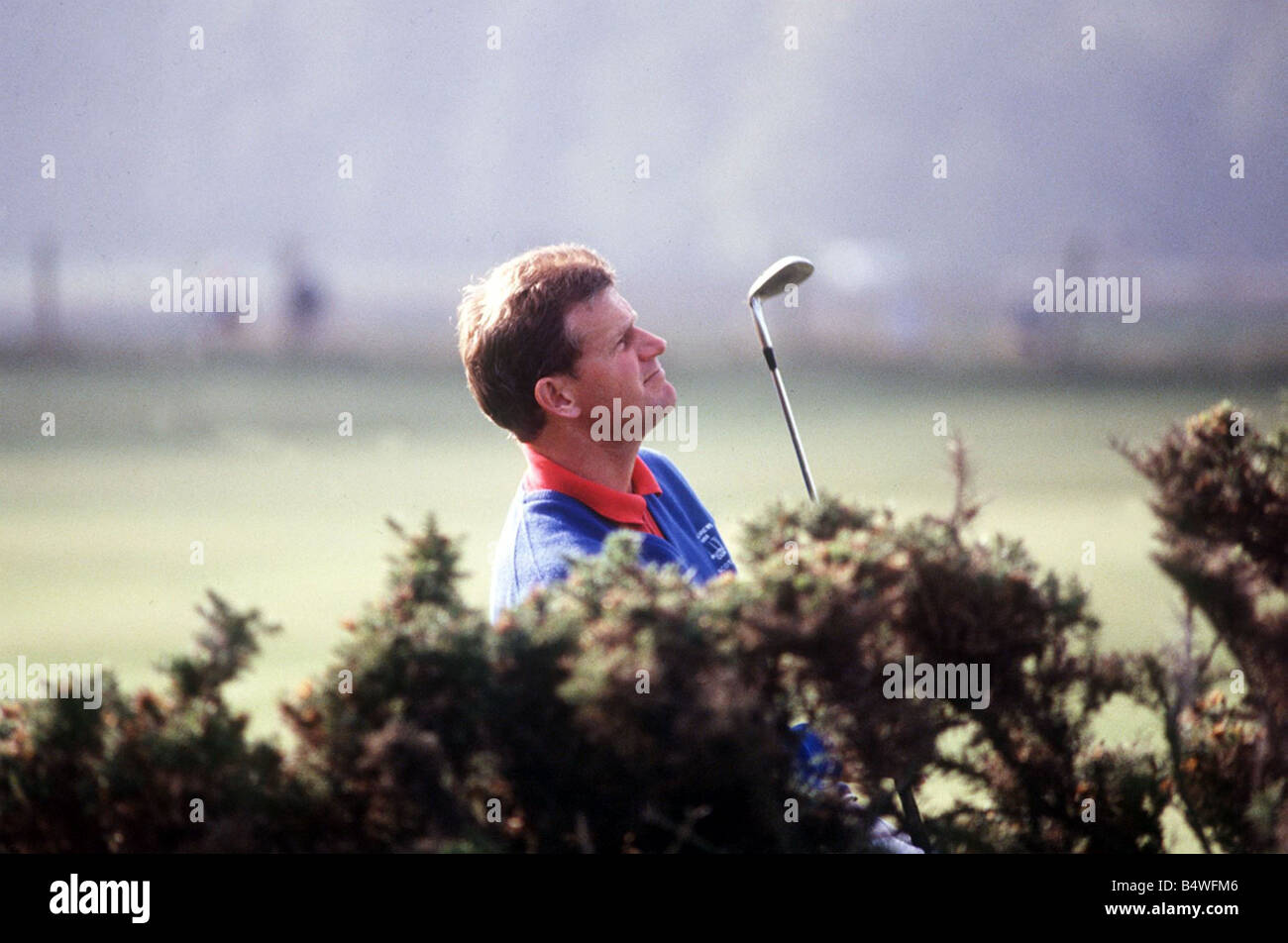 Sandy Lyle comité permanent de recherche d'octobre 1988 Banque D'Images
