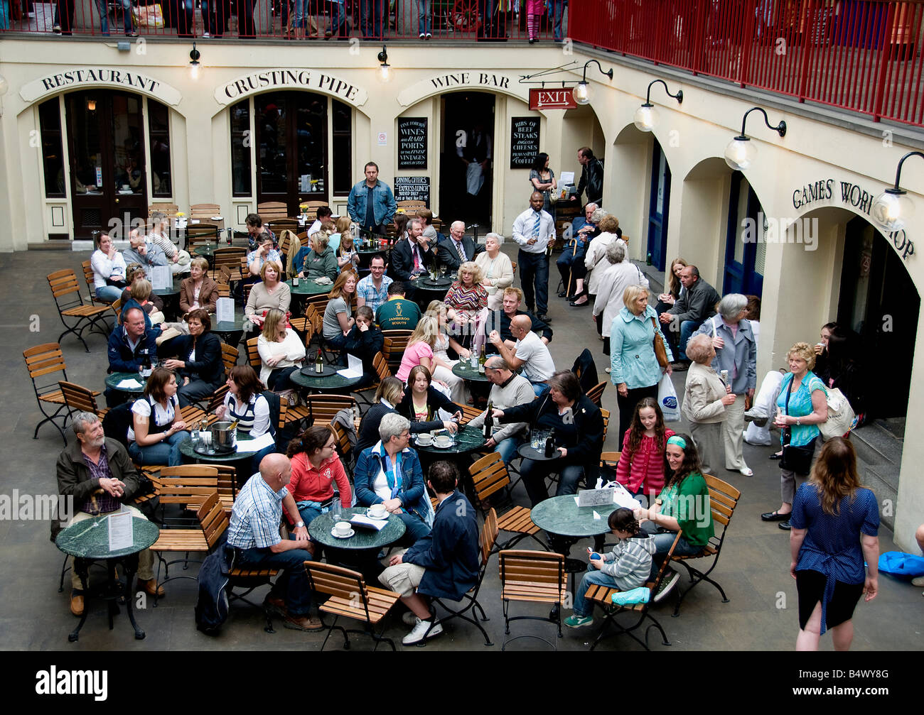 Le marché couvert de Covent Garden à Londres Banque D'Images