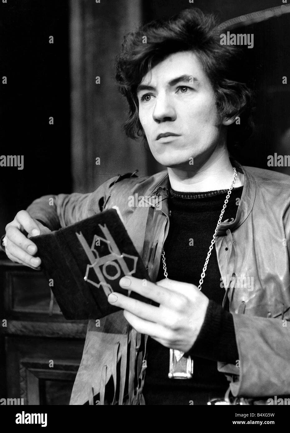 Avril 1971 L'acteur Ian McKellen Banque D'Images