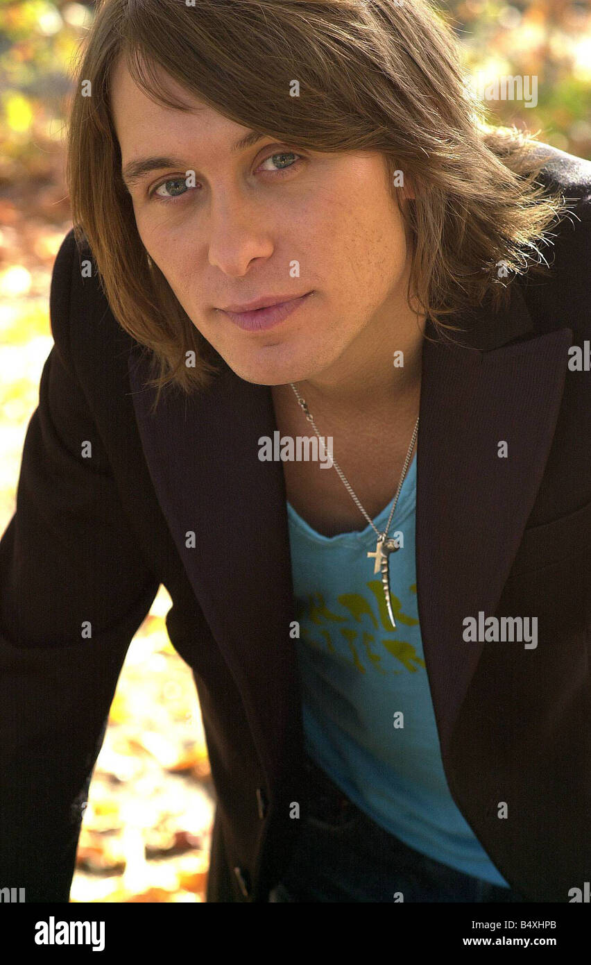 Mark Owen ancien membre du boy band prendre qu'à Londres, où il prévoit de lancer son nouvel album et seul Banque D'Images