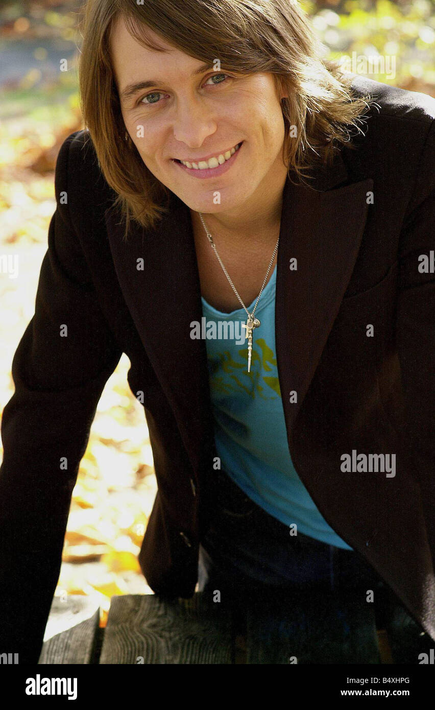 Mark Owen ancien membre du boy band prendre qu'à Londres, où il prévoit de lancer son nouvel album et seul Banque D'Images