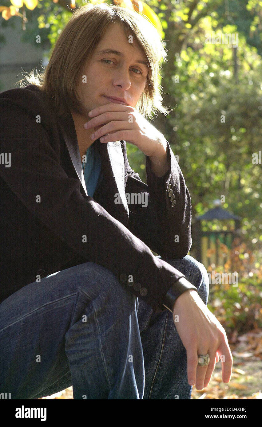 Mark Owen ancien membre du boy band prendre qu'à Londres, où il prévoit de lancer son nouvel album et seul Banque D'Images