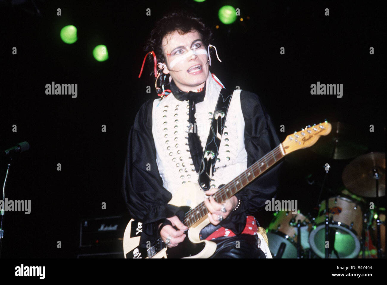 Adam Ant chanteuse britannique Stuart Goddard Banque D'Images