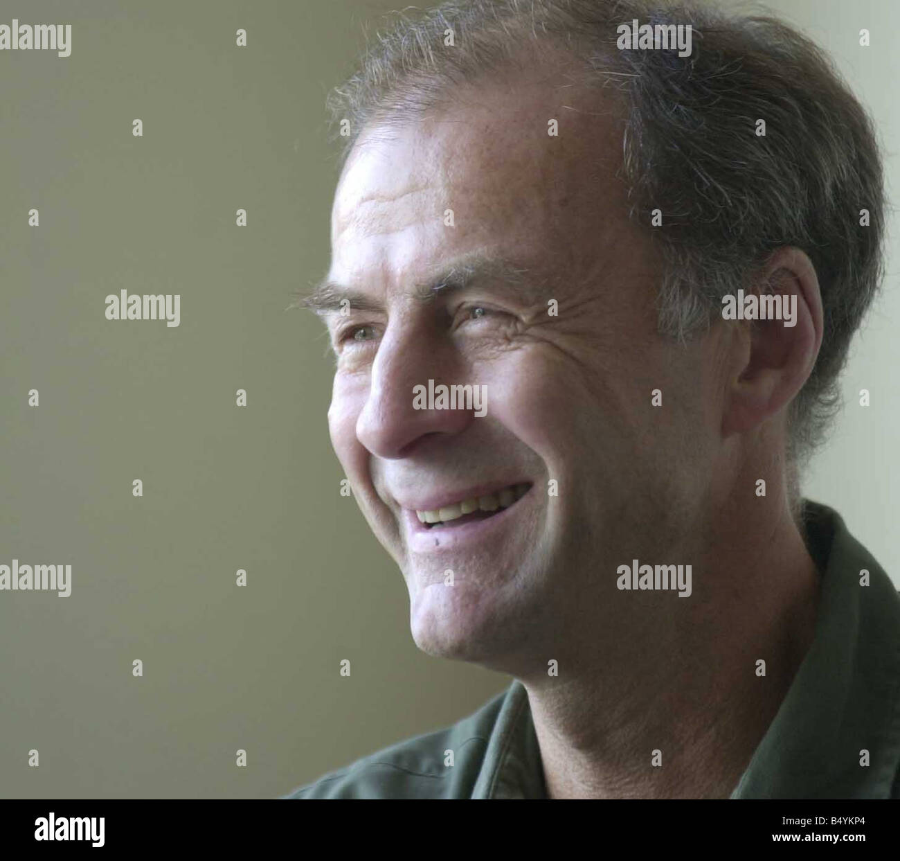 Sir Ranulph Fiennes, octobre 2001 à Londres Banque D'Images