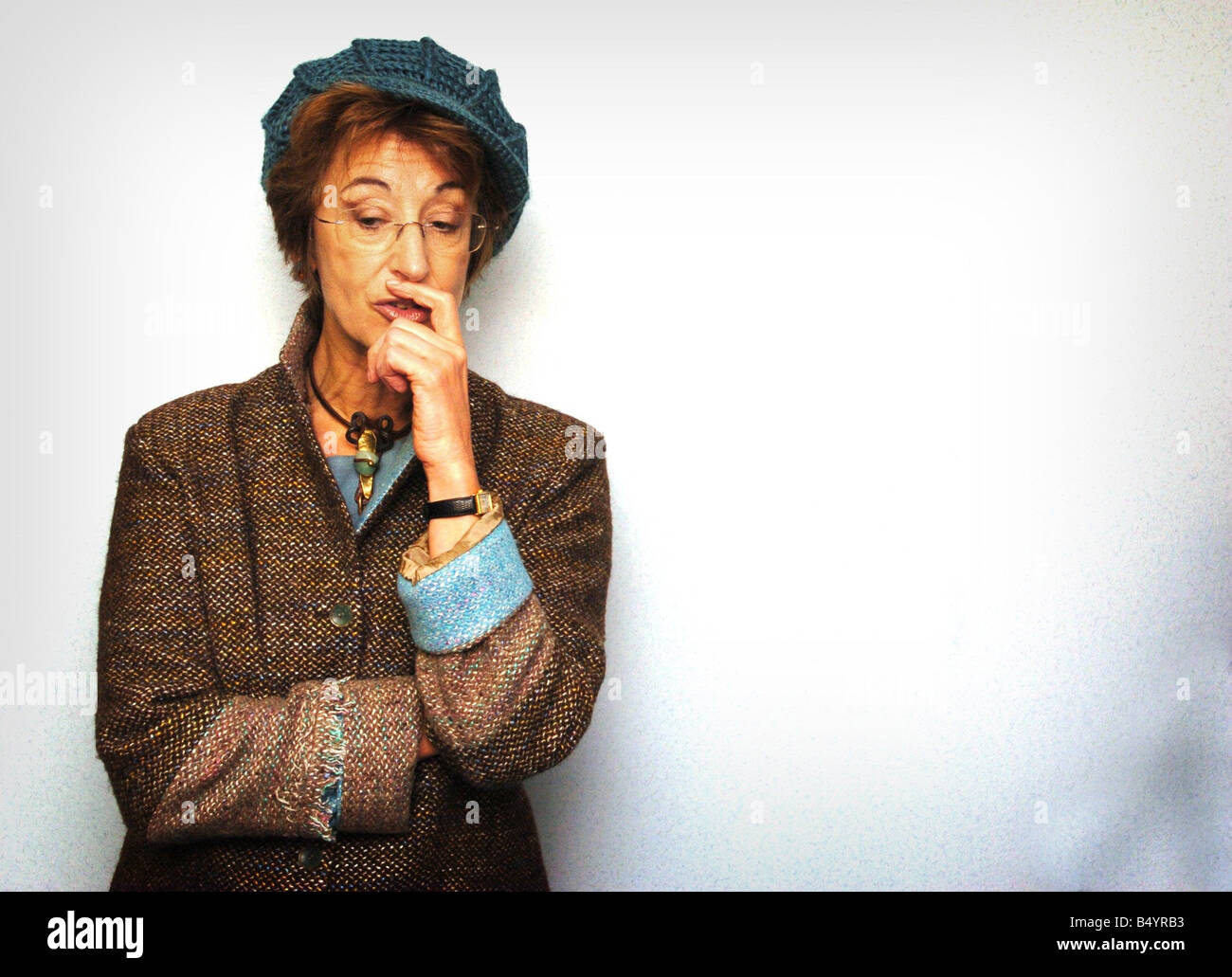 PHIL PIC DYE STAR TV COMÉDIENNE MAUREEN LIPMAN OUVRE UNE NOUVELLE UNITÉ D'HÉMATOLOGIE À L'HÔPITAL GÉNÉRAL DE SUD GLASHOW Banque D'Images