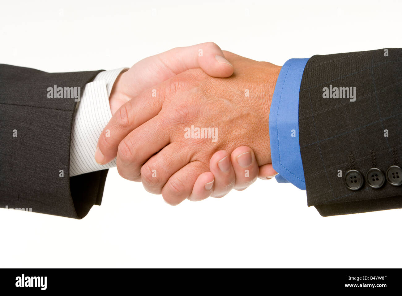 Businessmen Shaking Hands Banque D'Images