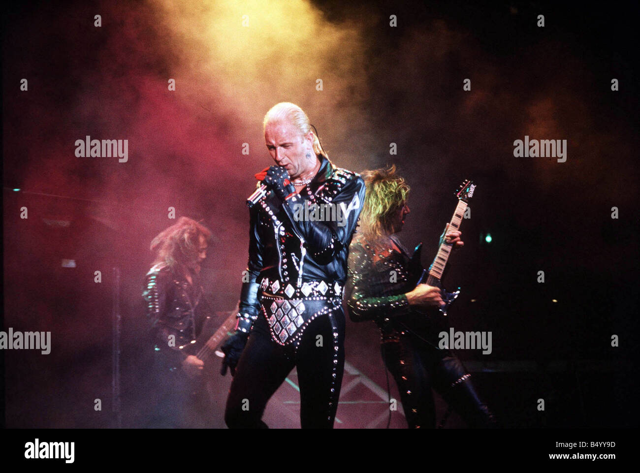 Judas Priest au Hammersmith Odeon de Londres Banque D'Images