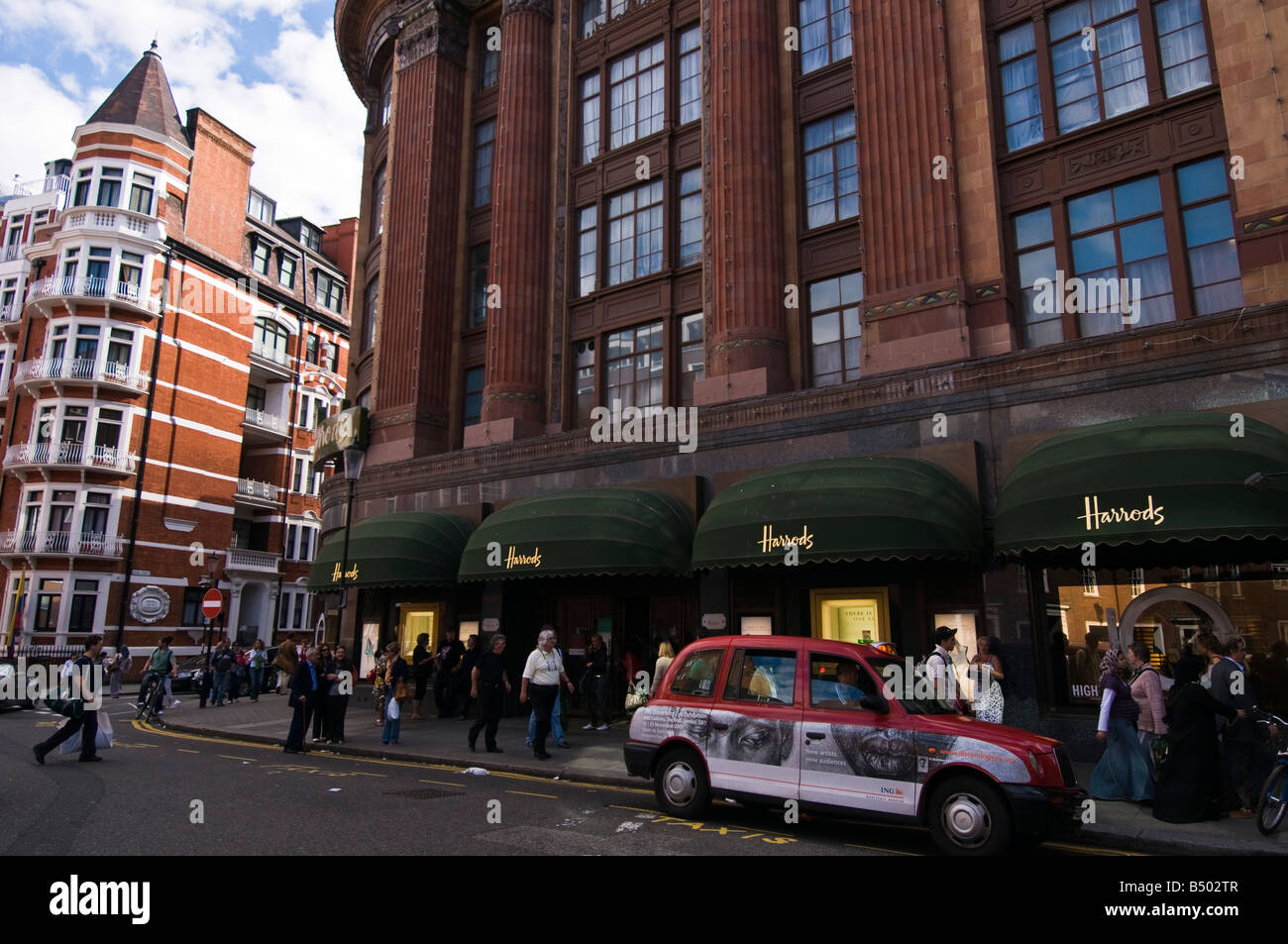 Harrod s Department Store London England UK Banque D'Images