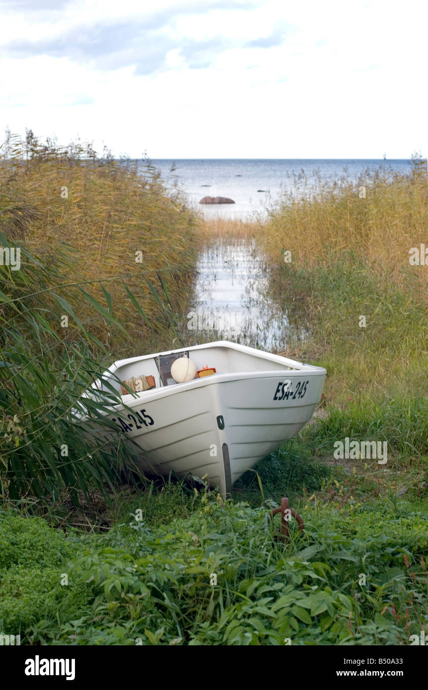 Coût de l'Estonie au nord Boas à Altja Banque D'Images