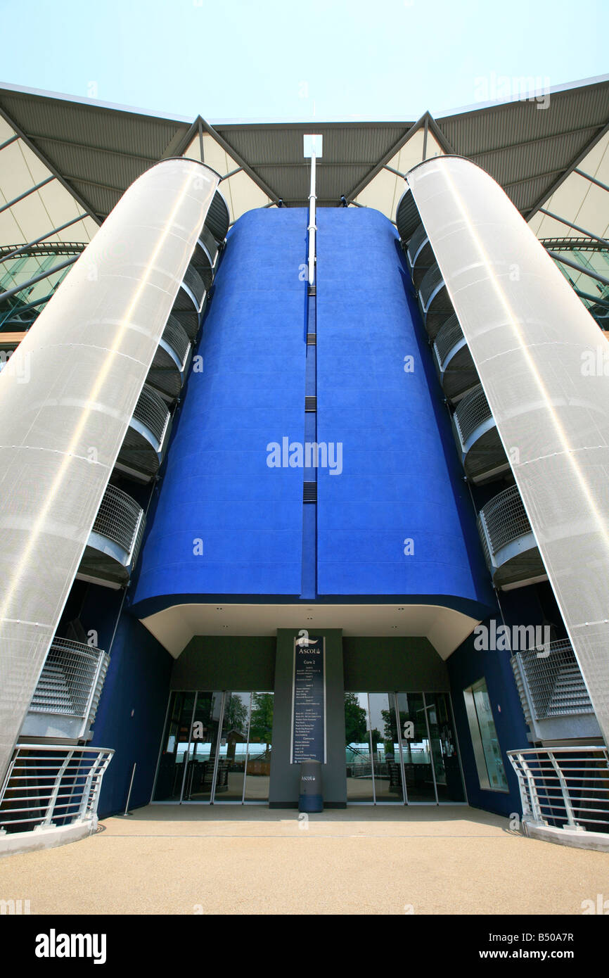Ascot Racecourse Entrée privée Banque D'Images