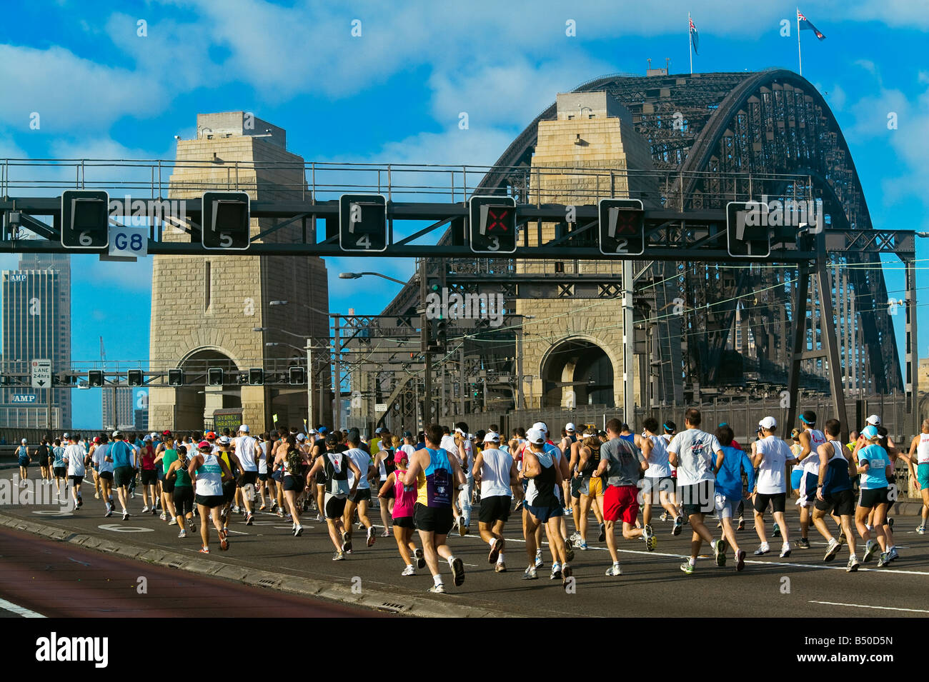 MARATHON DE SYDNEY NEW SOUTH WALES AUSTRALIE Banque D'Images