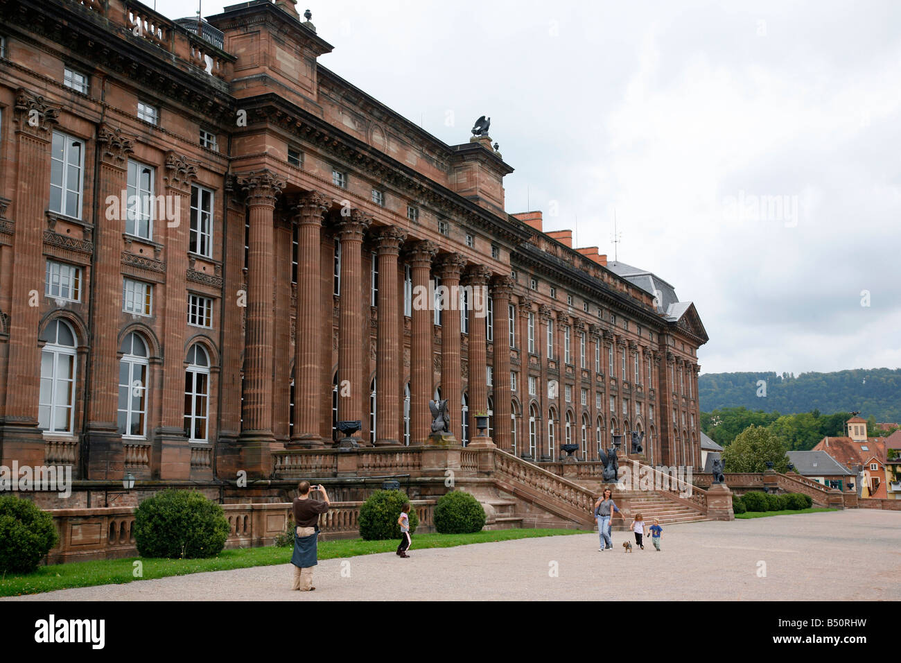 Sep 2008 - Château des Rohan en Saverene Alsace France Banque D'Images