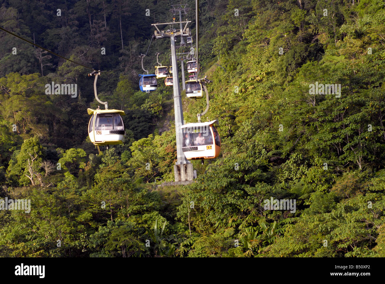 En Malaisie GENTING SKYWAY Banque D'Images