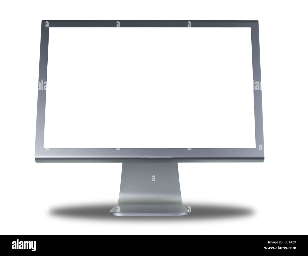 Lcd tft ordinateur ou moniteur avec écran Banque D'Images