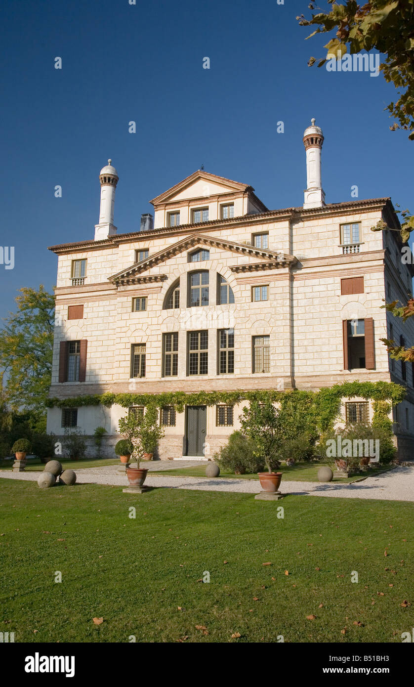 La Villa Foscari à Malcontenta par Andrea Palladio Banque D'Images