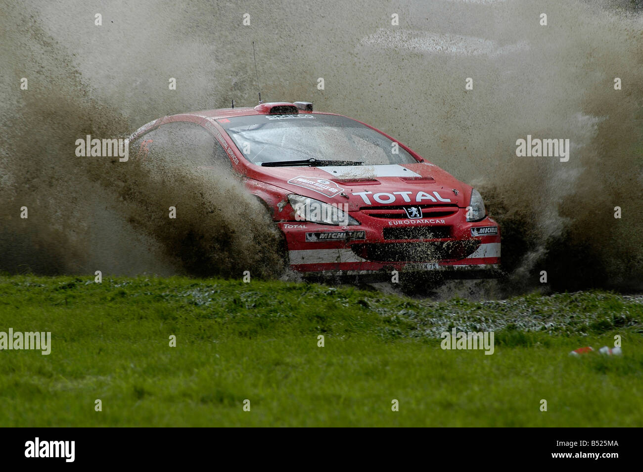 Rallye automobile Margam Margam Park West Glamorgan South Wales UK Banque D'Images