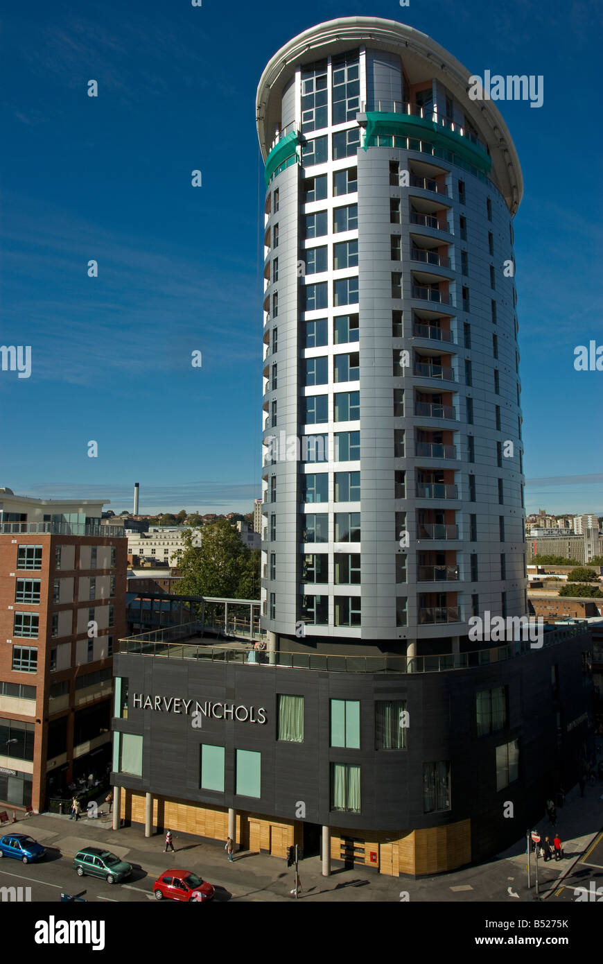 Harvey Nichols et boutique apartments Banque D'Images