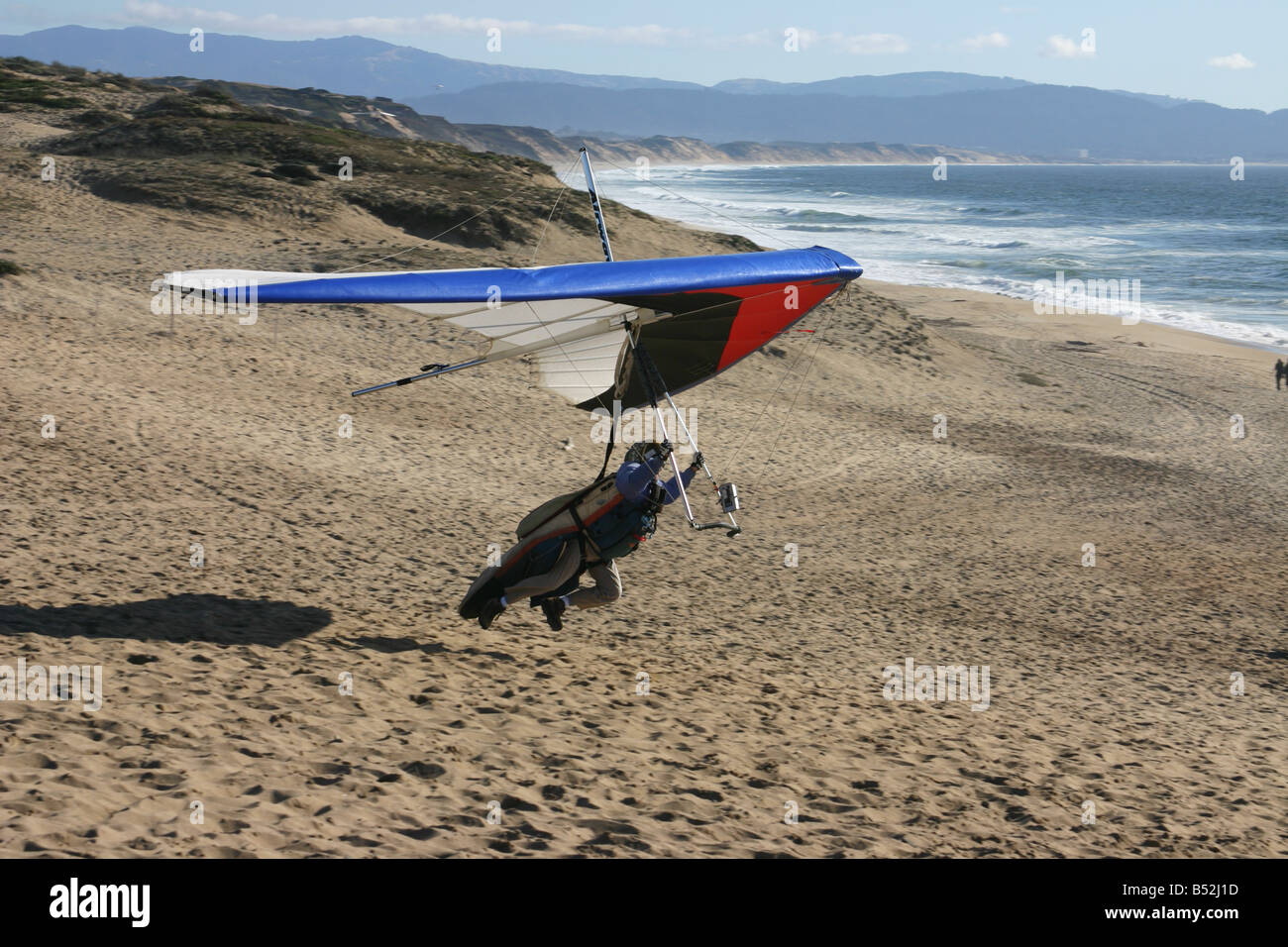 Hang Glide je Banque D'Images