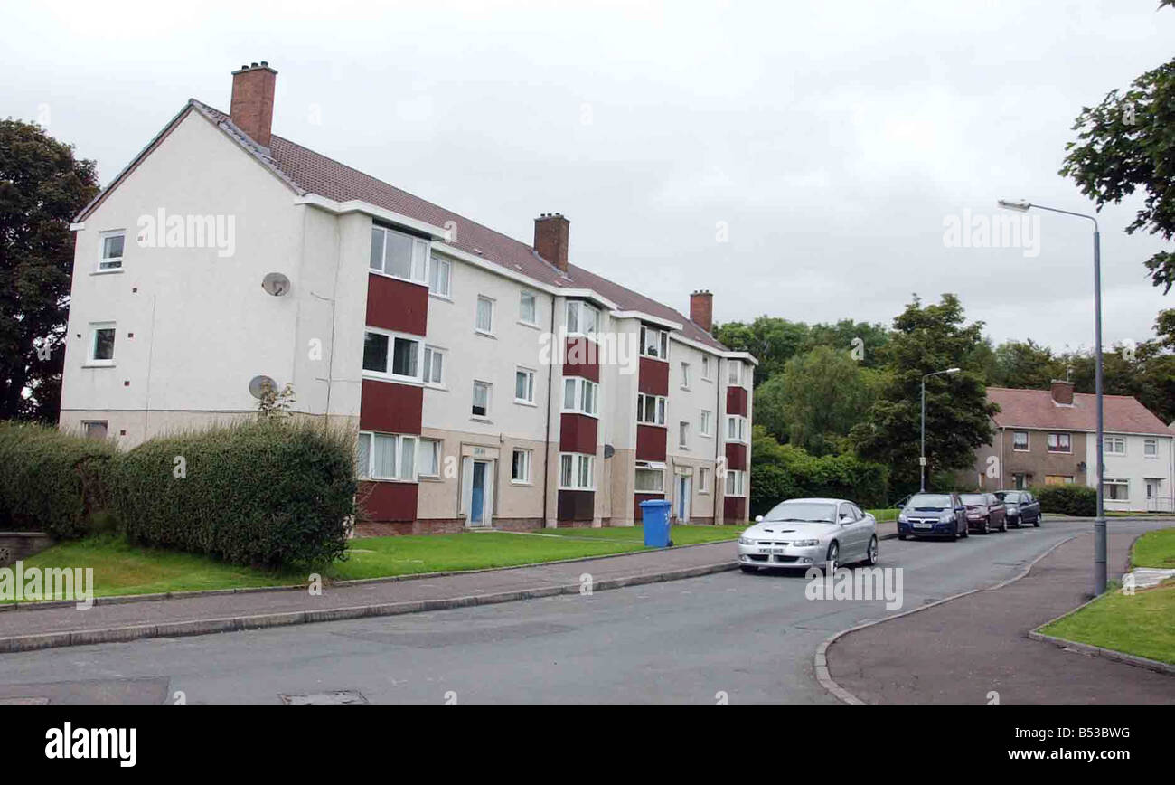 Chambre d'Angela Kelly vainqueur de l'étape35 millions euro millions loterie. Angela a remporté le ú35 millions de dollars sur l'Euro Millions loterie. Banque D'Images