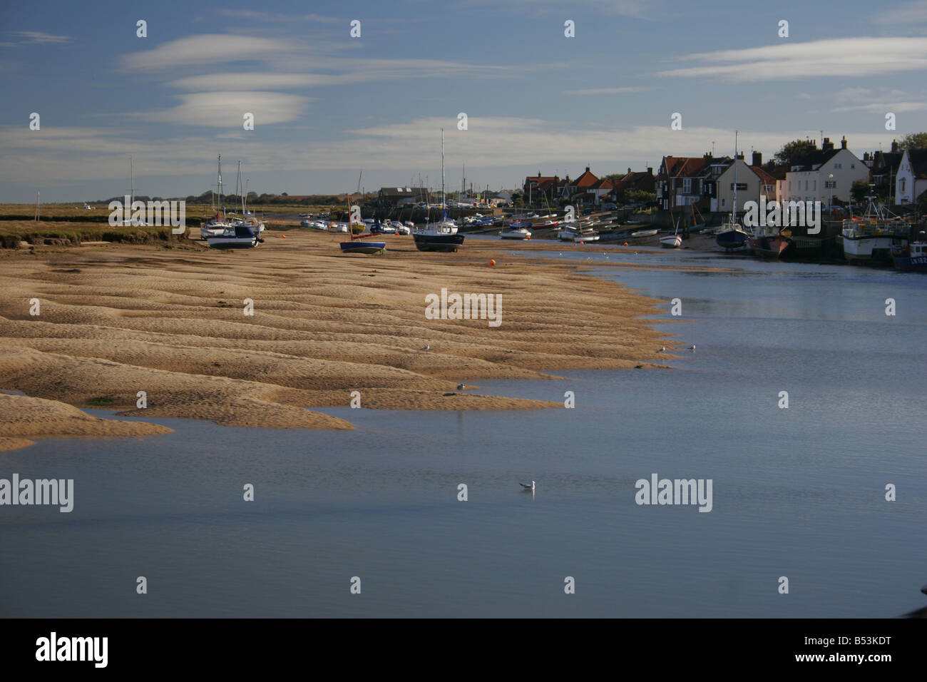 Wells-next-la-mer du Nord, Norfolk, East Anglia, Angleterre Banque D'Images