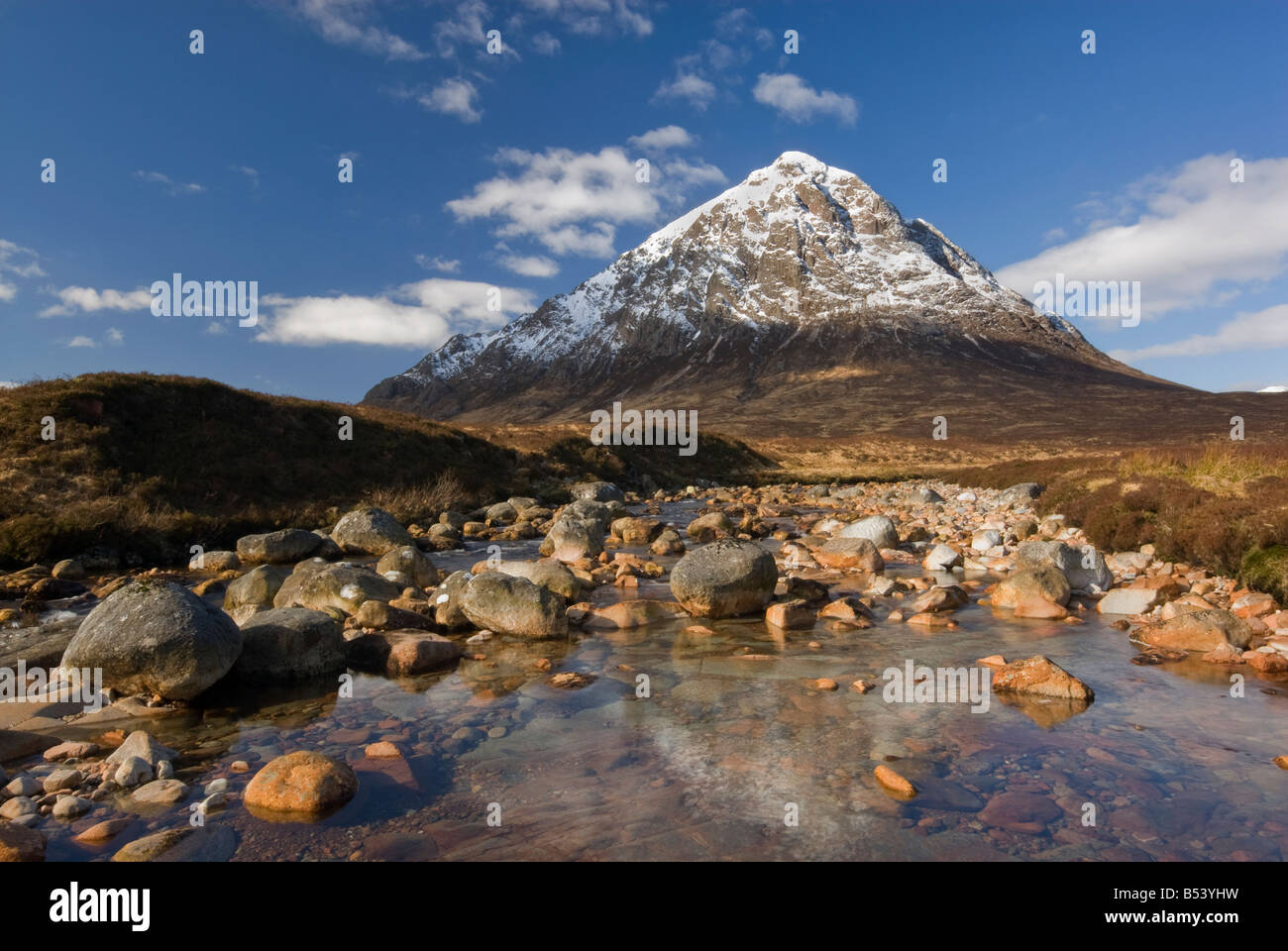 Buachaille Etive Mor, Glen Coe, Highlands d'Ecosse Banque D'Images