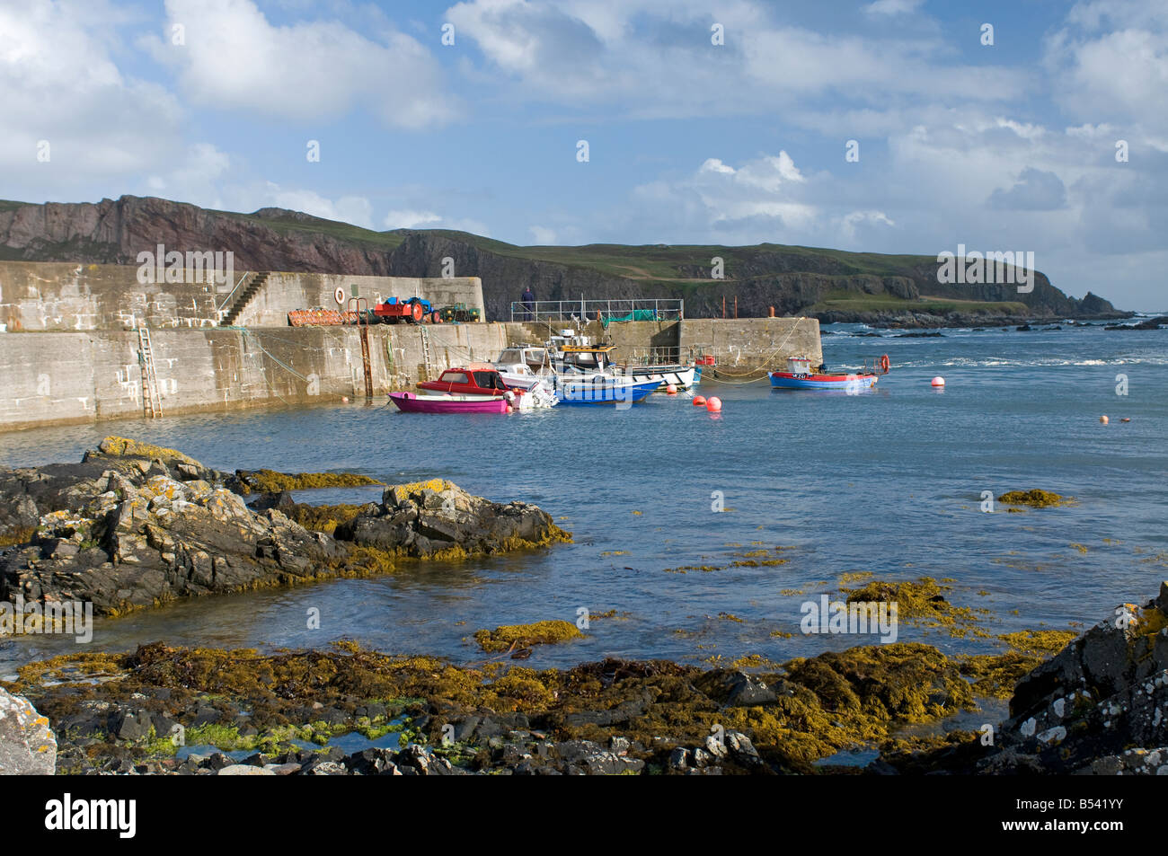 Clasheddy Skerray Baie Port Sutherland région des hautes Ecosse UK 1030 SCO Banque D'Images