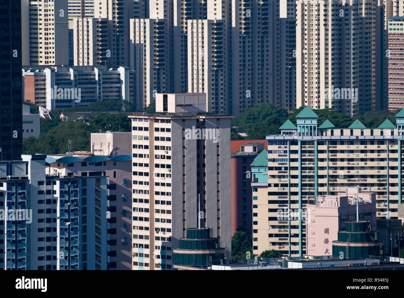 Le haut lieu des logements de l'HDB apartments Banque D'Images