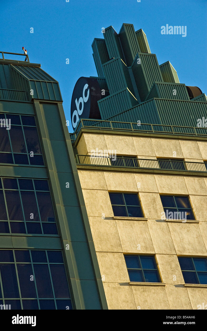 American Broadcasting Company (ABC) Réseau de télévision américain, Burbank CA adjacent à la Walt Disney Studios Banque D'Images