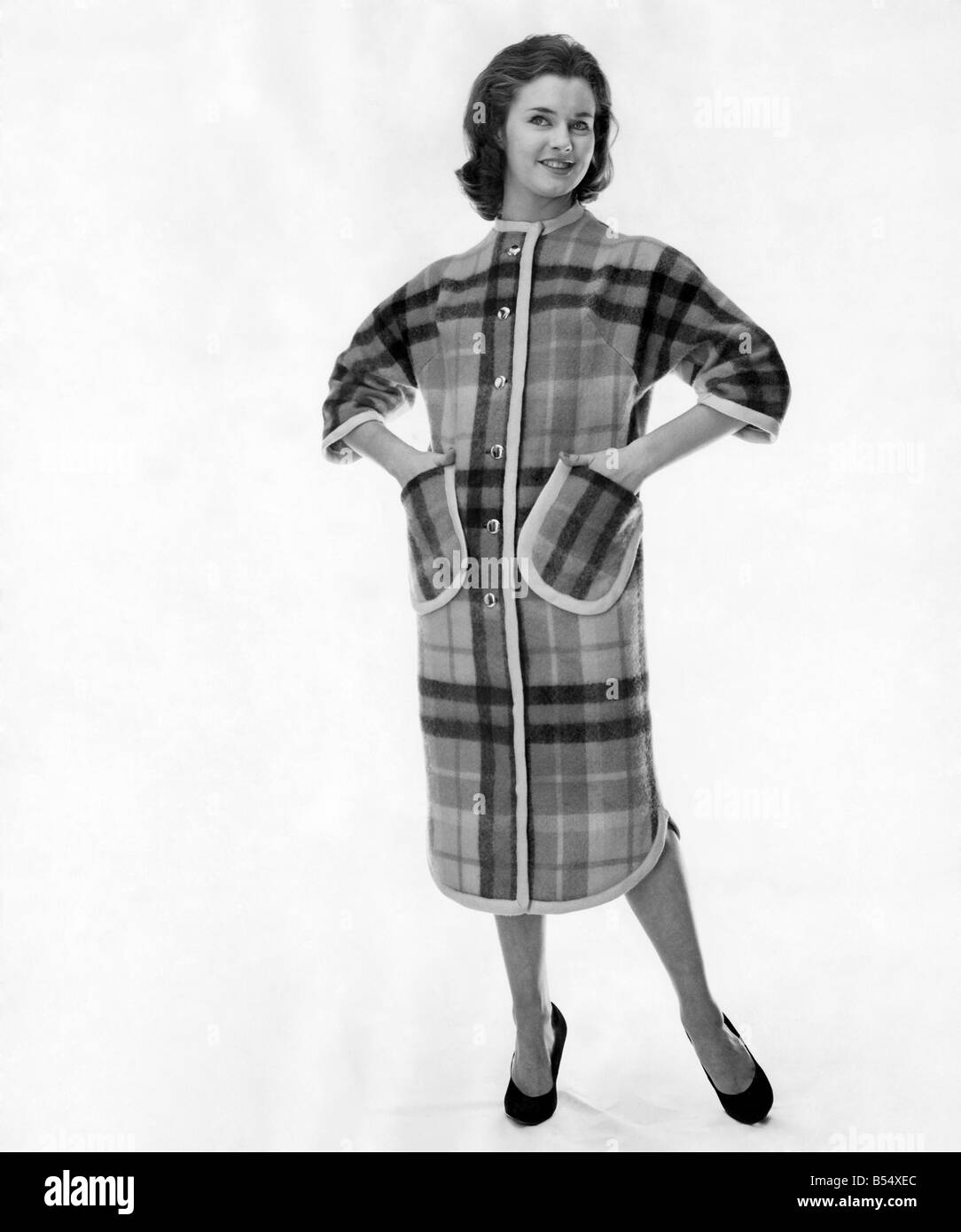 La Diane Fashions Décembre 1958 P011113 Banque D'Images