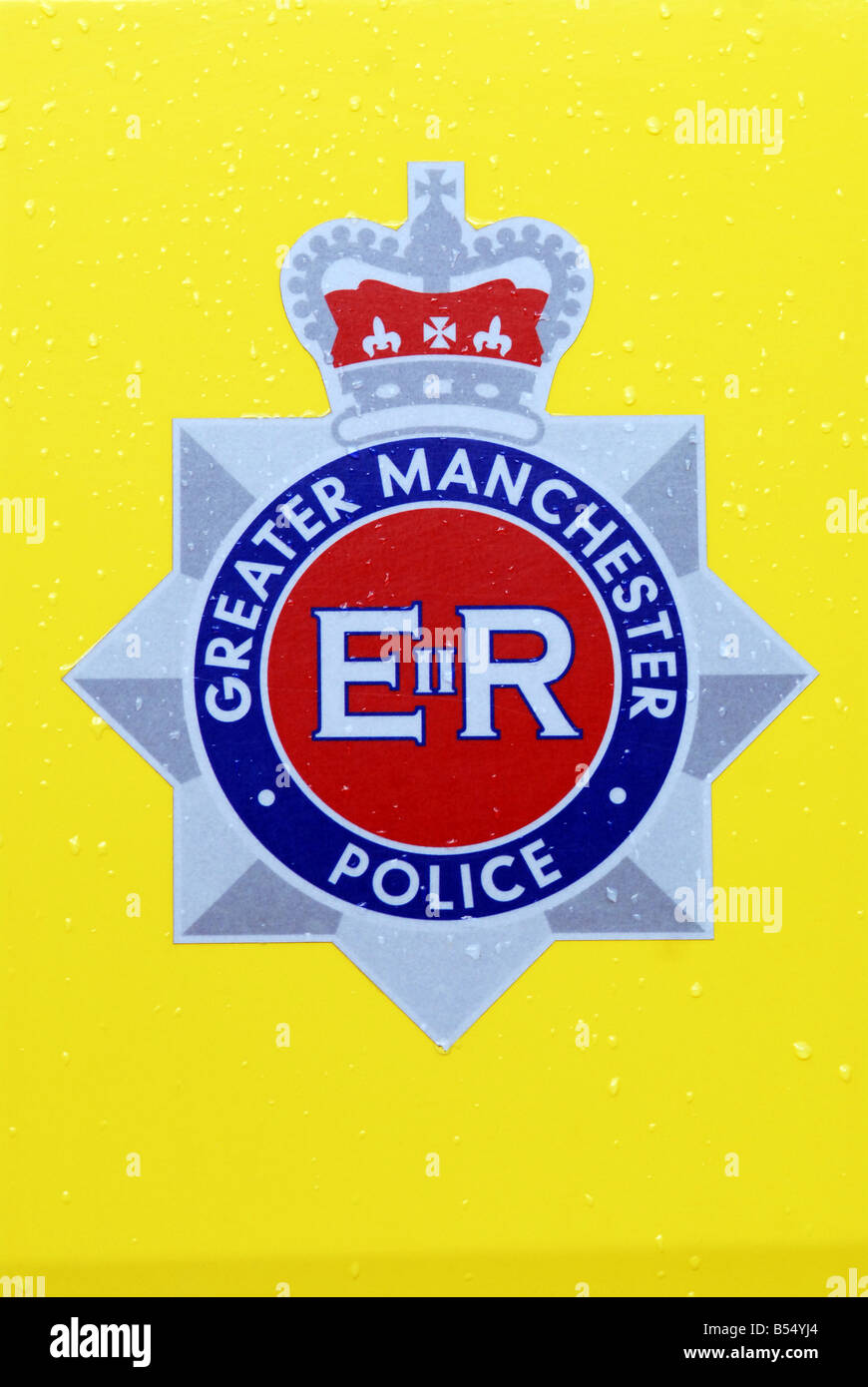 La police du Grand Manchester Banque D'Images