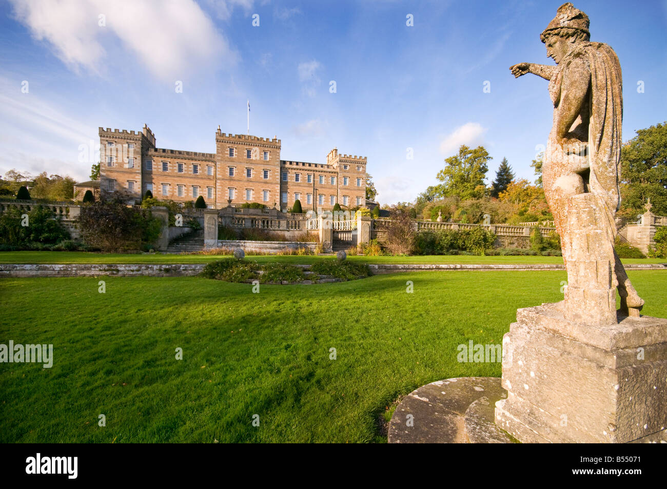 Mellerstain House dans la région des Scottish Borders Banque D'Images