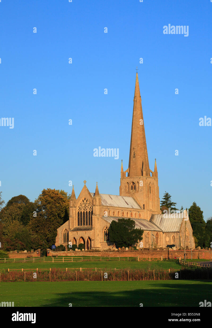 L'église Sainte-Marie, King's Lynn, Norfolk, Royaume-Uni. Banque D'Images