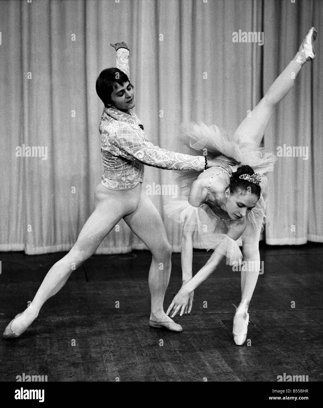 Ballet Kirov ouvre à Londres : le célèbre Ballet Kirov État de Leningrad s'ouvre au Royal Festival Hall ce soir pour 6 Banque D'Images