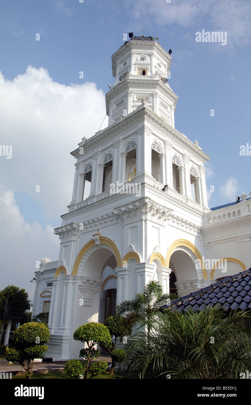 Mosquée du Sultan Abu Bakar Johor Bahru Malaisie Banque D'Images