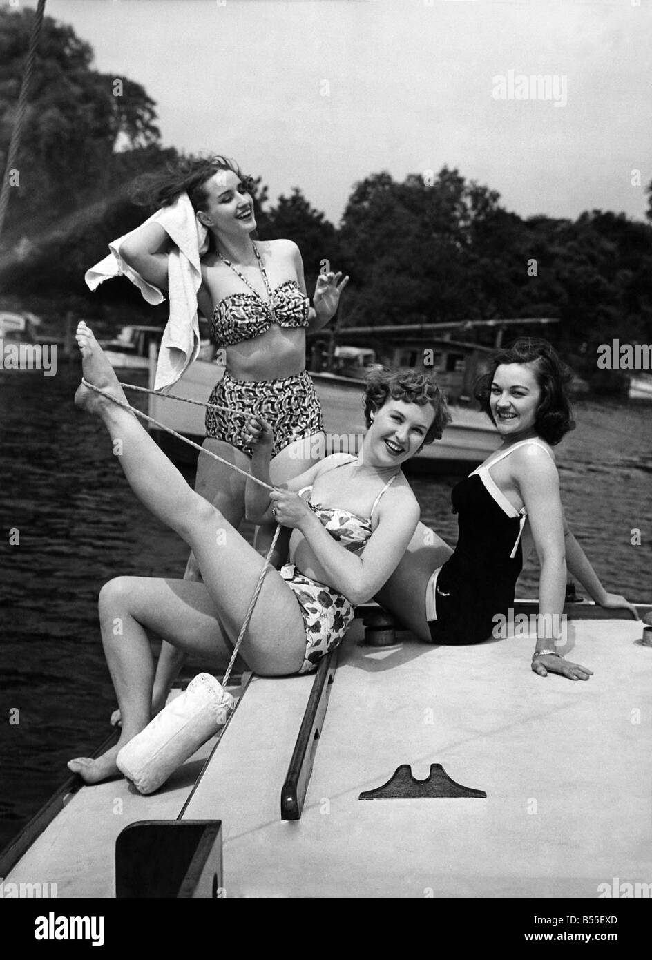 La mode des années 50. P008712 Banque D'Images