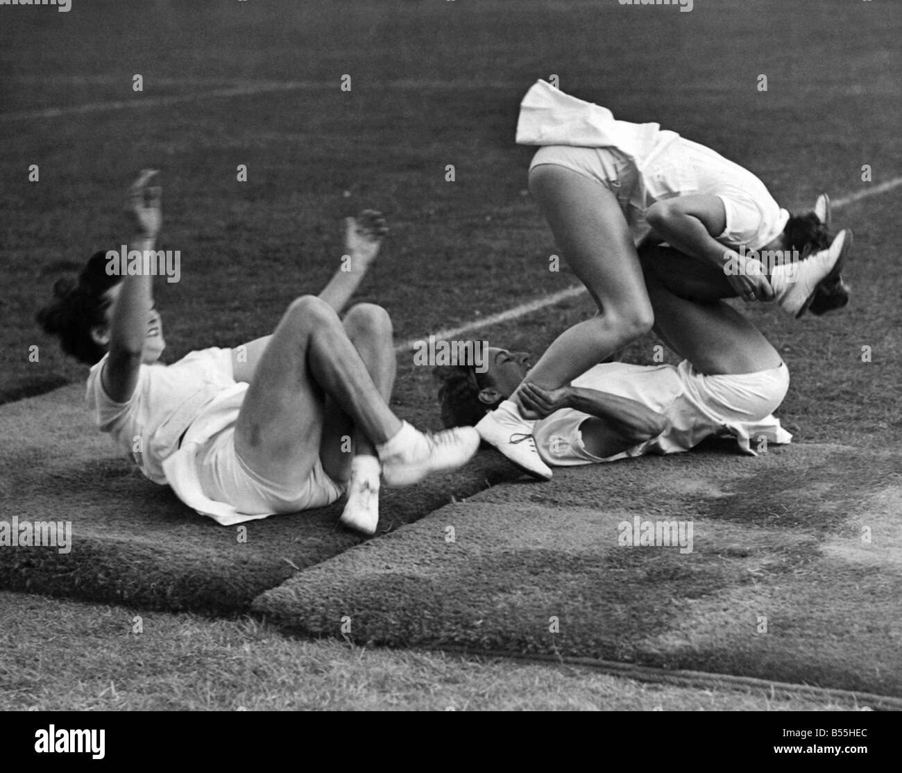 Les filles ont de leur agilité N.F.S. spectacle au stade Wembly. Août 1943 P012240 Banque D'Images