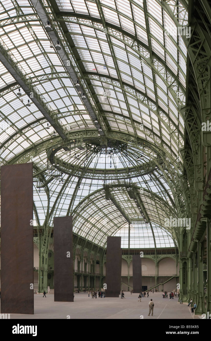 France Paris Grand Palais architecte Charles Louis Girault Banque D'Images