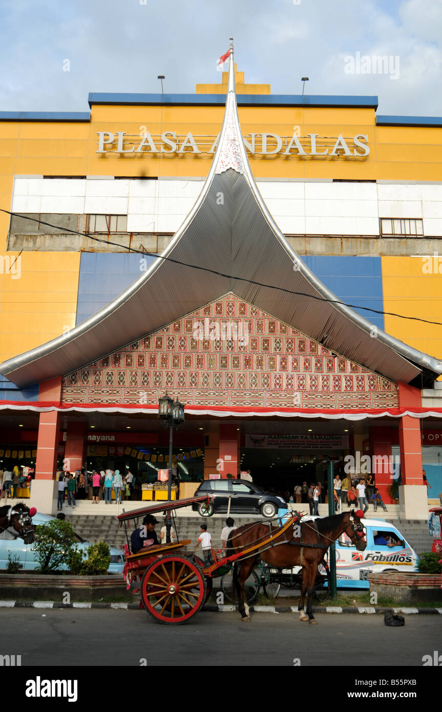À andong plaza andalas Indonésie Sumatra padang Banque D'Images