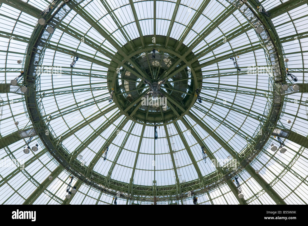 France Paris Grand Palais architecte Charles Louis Girault Banque D'Images