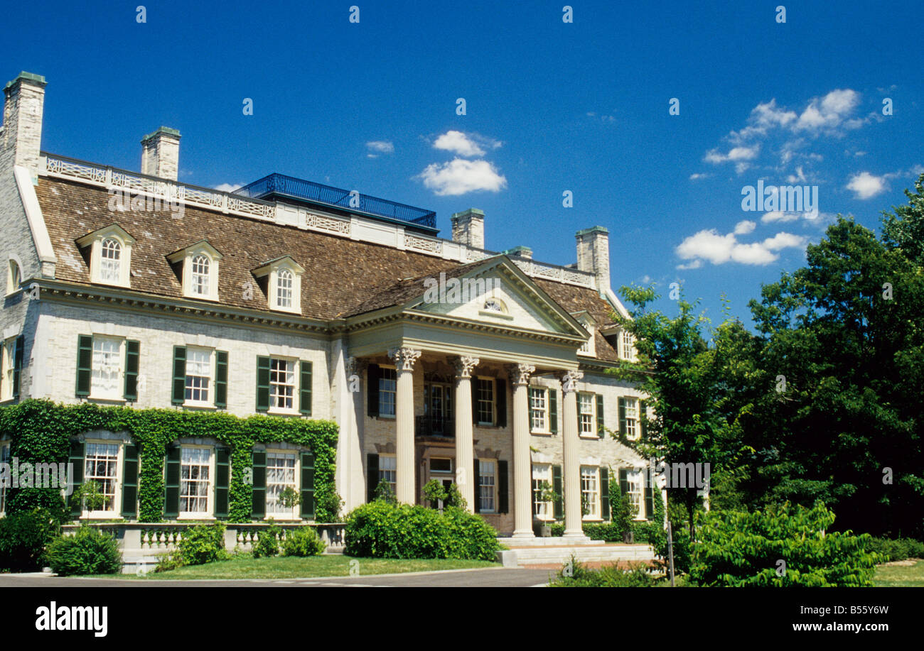 George Eastman House, Rochester, New York Banque D'Images