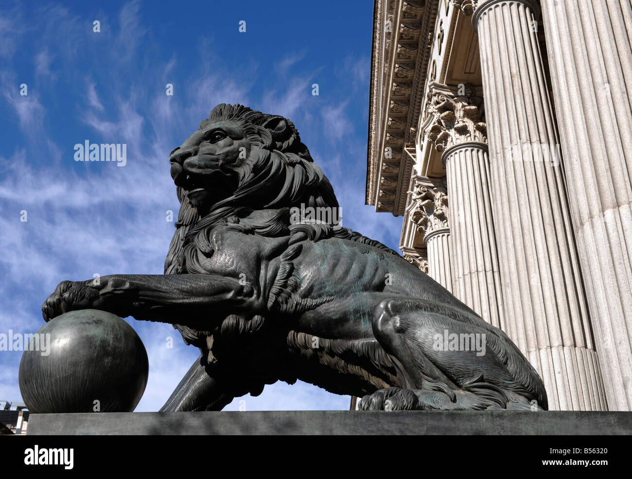 Le parlement espagnol ou Congreso de los Diputados de Madrid Espagne Banque D'Images