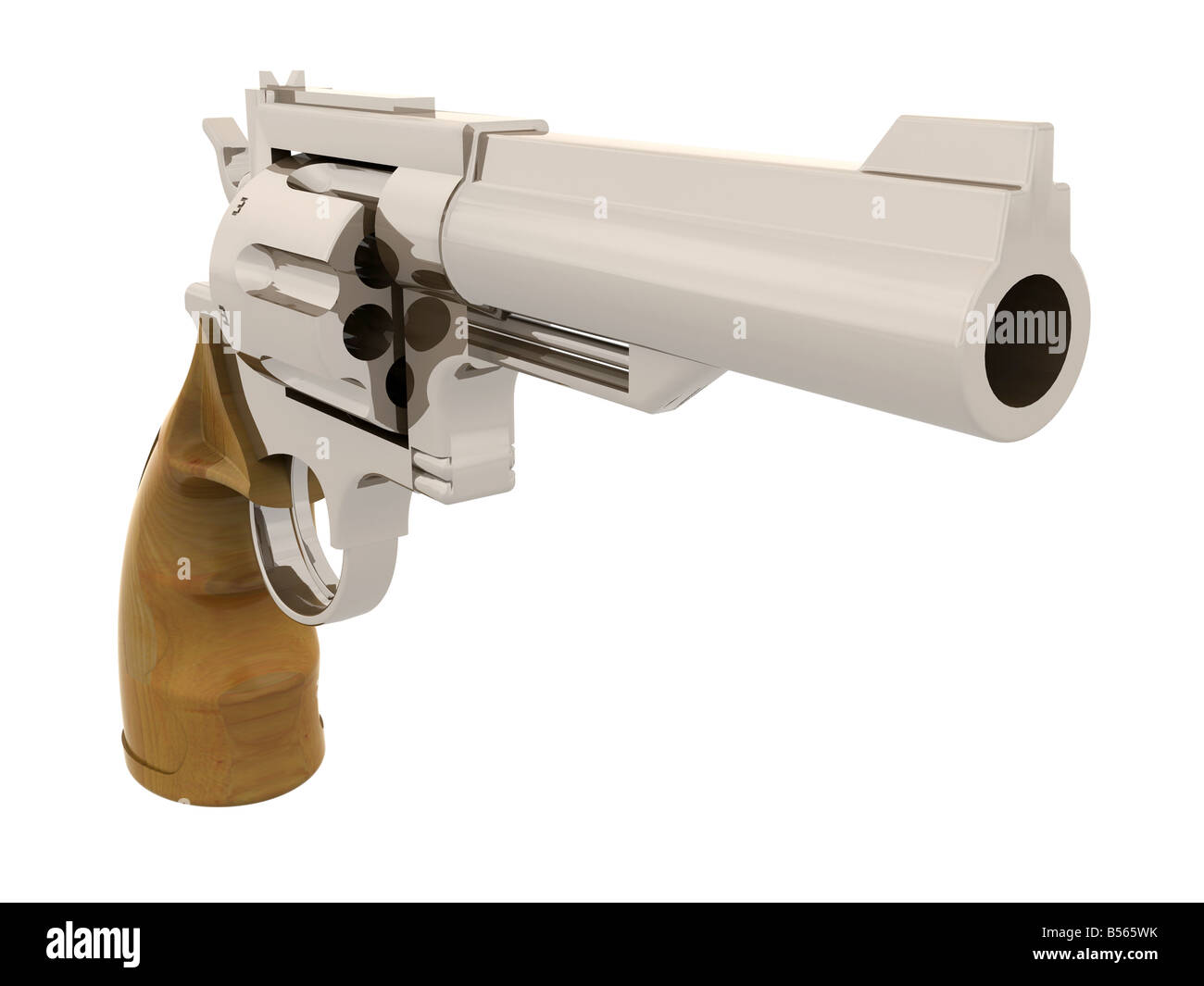 Modèle de pistolet 3d haute poly