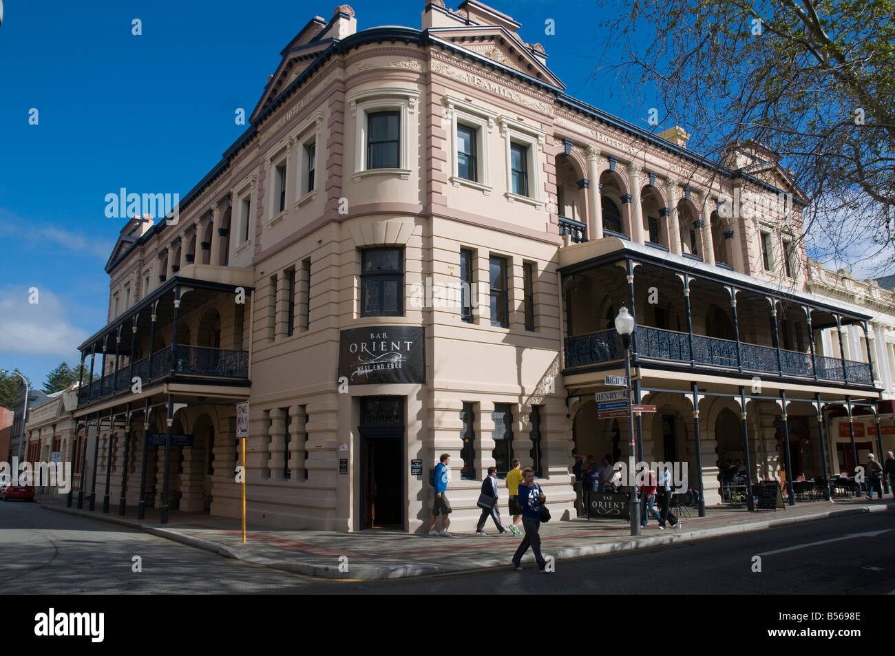 L'Orient Hotel Fremantle en Australie occidentale Banque D'Images